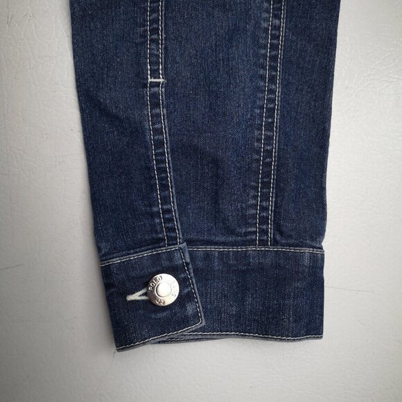 Polo Jean's Co. Ralph Lauren Ladies Size Large Medium Wash Vintage Jean Jacket - Picture 8 of 11